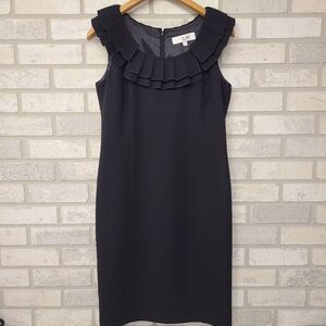 Jones Studio Black Sheath Dress Size 6